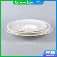 Pasta Plate Ceramic Plate Bowl Western Tableware Cafe Plate 11.75in Home Set
