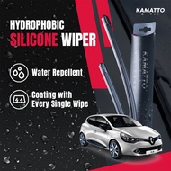 Kamatto Wiper Renault Clio IV (2012-2019) Hydrophobic Silicone Water Repelling Coating