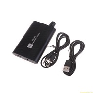 SUN 1 Set HiFi Headphone Amplifier 16-300Ω Portable Aluminum Alloy Earphone Amp with USB Power Cable