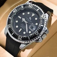 European and American Style High-End Luxury Mens Mechanical Watch Round Dial Automatic Winding Skele