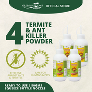 MAPECON GREENOVATIONS F3 Termite and Ant Killer Powder 80GRAMS — BUNDLE OF 4