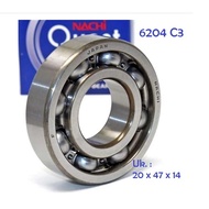 Bearing 6204 NACHI 6204 Ball BearingC3 OpenC3