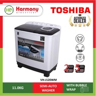 TOSHIBA 11kg Semi Auto Washing Machine  VH-J120MM (Mesin Basuh) 洗衣机