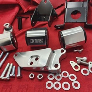Honda Civic FD2R FD2 Type-R K20A Silver Billet Engine Mounting kit K-tuned 06-11