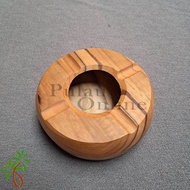 L- Asbak Kayu Jati 11x45cm - Pulau online