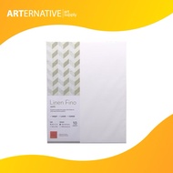 Linen Fino White Linen Paper 120gsm / 200gsm