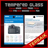 Tempered Glass PULUZ Anti-scratch LCD CANON EOS DSLR 650D 700D 750D 760D 800D CameraScreen Protector