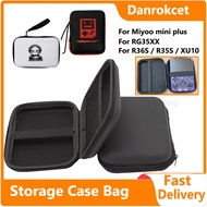 R36S Game Console Case Mini Portable Storage Case for Anbernic RG35XX  R35S Protective Bag for Miyoo Mini Plus