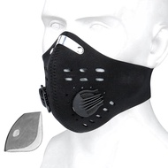 X-TIGER masker bersepeda มลพิษทางหน้ากากป้องกันหน้าสำหรับการขี่จักรยานด้วยตัวกรองถ่านกัมมันต์สำหรับหายใจฝาปิดปากจักรยาน