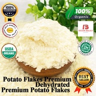Potato Flakes 1 Kg Tepung Kentang Flakes Long Potato Mashed Potato Flakes Organik 1 KG