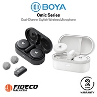 Boya Omic Series Dual-Channel Stylish Wireless Microphone