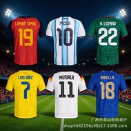 Football Jersey 26 Megamo World Cup Jersey Japan Spain Yamar Italy Bacho National Team T6HB