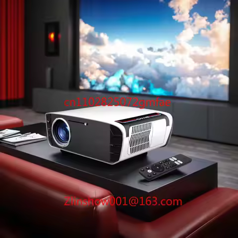 A9G Pro Android 14 Smart Projector Home Theater Portable 300 Inch Screen LED WIFI BT Android TV Proj
