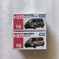 Tomica Regular 16 1/60 TOYOTA SIENTA Gray/BROWN