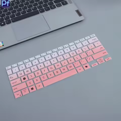 For ASUS Zenbook A14 OLED 2025 UX3407 UX3407Q UX3407QA UX 3407 QA 14 inch Silicone Laptop Keyboard C