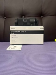 剛剛一月買 買錯鏡頭 同新一樣 全套有盒 香港行貨 2027-1 Sigma 100-400 100-400mm DG DN OS Nikon F  Mount