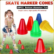 MASA 10Pcs Training Cones Plastic Skate Marker Cones Football Soccer Practice
