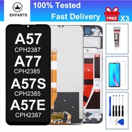 IPS LCD For OPPO A57 4G A77 4G A57S A57E CPH2387 CPH2385 Display Touch Screen Digitizer Assembly Par