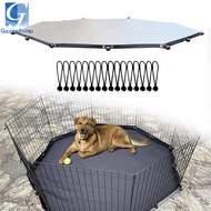 [Gazechimp] Dog Playpen Cover,Dogs Top Cover,Bottom,Sunproof,Waterproof Foldable Top