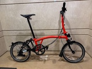 Brompton Rocket Red M6L-X Superlight 火箭紅 鈦版 全新未使用