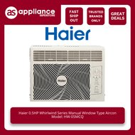 Haier 0.5HP Whirlwind Series Manual Window Type Aircon HW-05MCQ