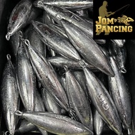 【Jom Pancing】🔥WLS🔥BATU TIMAH LADUNG PANJANG WIRE BOTTOM SINKER MATI,Tenggelam Sink Lead Fishing