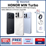 HONOR WIN Turbo | Dimensity 8500 Elite | 6.79 inch 120Hz AMOLED | 10000mAh Large Battery | Dual SIM