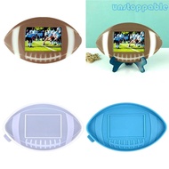 Un* Rugby Photo Frame Mold Oval-Picture Frame Silicone Mold for DIY Craft Home Decor