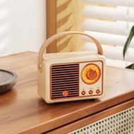 Vintage Retro Speaker Wireless Mini Speaker,Speaker With Clear Stereo Sound Rich Bass,Retro Portable