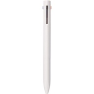 MUJI 02553029 Triangular Ballpoint Pen, White, Ink Black/Blue/Red, Lead Diameter 0.03 inches (0.7 mm), Oil-based【Top Quality From Japan】