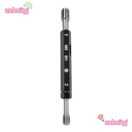 AHTY Measurement Hand Tool, M6*1.0 Hex Handle Thread Plug Gauge, Precision Double Ends 6H Tolerance 
