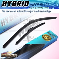 22/16 2PCS ISUZU CROSSWIND 2001-2018 BANANA TYPE HYBRID BRAND HEAVY DUTY  WIPER ( 22+16 ) ( Car Acce
