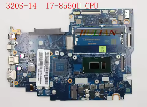 LA-E541P For LENOVO IDEAPAD 320S-14 I7-8550U CPU Laptop MOTHERBOARD MAINBOARD 5B20Q23399 WIN UMA Tes