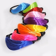 Macaron Hair Accessories Wholesale Braids Macaron Tail Braids Wig Rubber Band Hair Rope Head Rope Ha