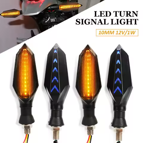4 Pieces For SUZUKI GSF 250 600 600S 650 650S 650N 1200 1250 Bandit 650S LED Turn Signal Light Indic