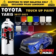 TOYOTA YARIS GEN 4 2017-2021 🚗 DIY Touch Up Paint Aikka Spray 370ml 0.5L 1L Cat Spray, Kereta Toyota