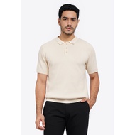 WOOD Slim Fit Textured 2-PSILXC225I030 ECRUPOLO Shirt