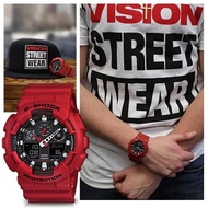 Casio G Shock นาฬิกาข้อมือผู้ชาย รุ่น Ga 100B 4Adr Red