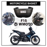 𝗙𝗥𝗘𝗘 𝗦𝗞𝗥𝗨 BKP BASKET WMOTO F15 F 15 FLASH 150 F15I - Plastic Plastik Pvc Motor Front Bakul Depan Rag