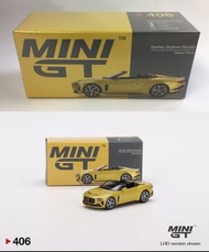 TSM Model / Mini GT / MiniGT 1/64 (#406) - Bentley Mulliner Bacalar [Yellow Flame]
