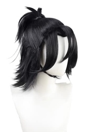 Bokerom Anime Cosplay Wig, HORI-san To MIYAMURA-kun OVA Wig, Miyamura Izumi Wig, Black Synthetic Sho