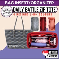 [𝐁𝐍𝐂𝐓👜]🧡 Bag Insert Organizer for Faure Le Page Daily Battle Zip 32 Tote Bag | Felt Bag In Bag Custo