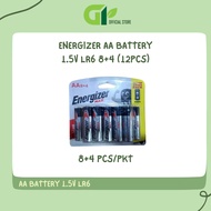 [GY Office] Energizer Battery AA 8+4 (AA 1.5V LR6)