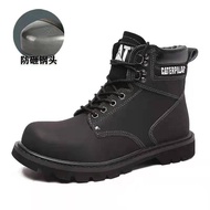 Caterpillar Safety Shoes For Men Caterpillar Steel-Toe Men's Plain Work Boots Caterpillar Size35-46