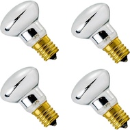 Lava lamp Bulb 4 Pack 120V R39 E17 30W Lava Lamp Light Bulb for Lava Lamp Light Bulb Replacement