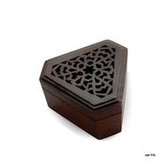 Mabkhara Triangle Burner incense Wooden/Kayu burner Bakhoor AB - 715