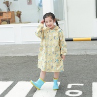 High-quality rain coat teens rain coat with bag pack allowance waterproof windproof raincoat kids