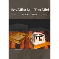 Mini Tart Mica Box Souvenir Mica Box Tart Bread Mica Box Cake Mica Box/