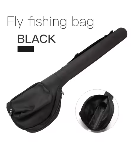 Fly Fishing Rod Combo Tube Fly Rod Storage Case Bag 69cm for 7ft 4-pieces Fly Rod