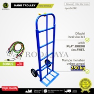 Hand trolley trolley/ for goods FLAT type/ 250 kg load capacity capacity capacity capacity Practical